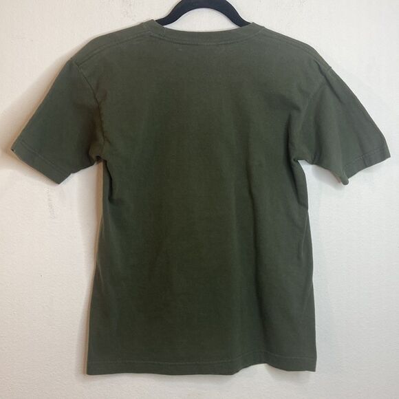 Mtn Tough Fitness Lab With Filson Men’s Dark Green American Made Tee, Size-S - Picture 5 of 6